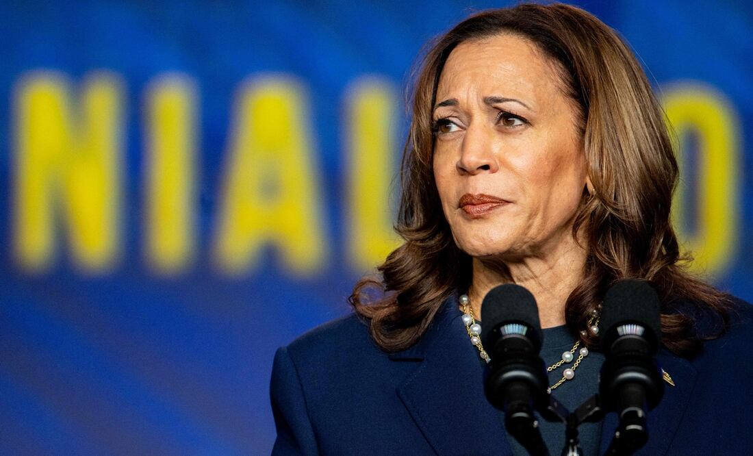Kamala Harris, vicepresidenta de Estados Unidos y candidata demócrata a la Presidencia del mismo país. Foto: AFP