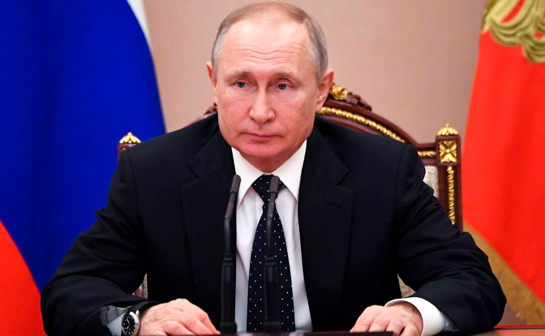 Vladimir Putin, presidente de Rusia. Foto: AP 