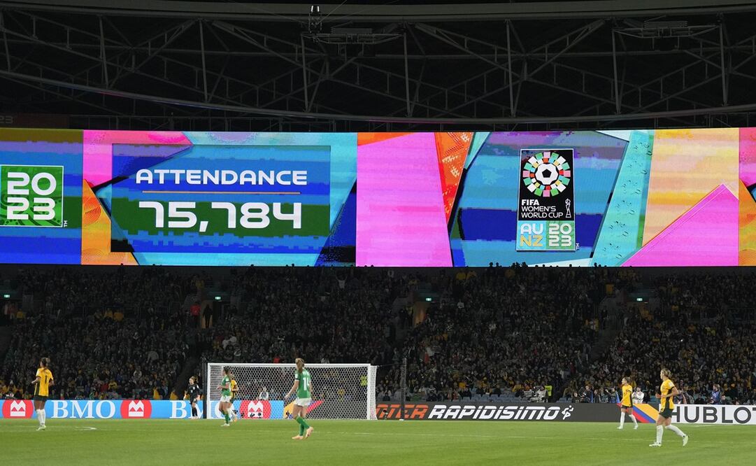 75 mil 784 aficionados rompieron el récord en la Copa del Mundo Femenil / Foto: AP