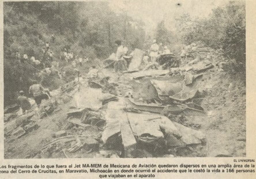 Sin sobrevivientes y a tan solo 14 minutos de vuelo: Así fue el peor accidente de la aviación mexicana