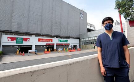 Recibió al primero y despidió al último paciente: Así fue el trabajo del dr. Andrés en la Unidad Covid Citibanamex