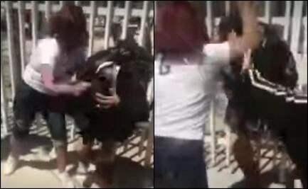 “¡No se metan!”: captan fuerte golpiza entre estudiantes de secundaria, ahora en BCS