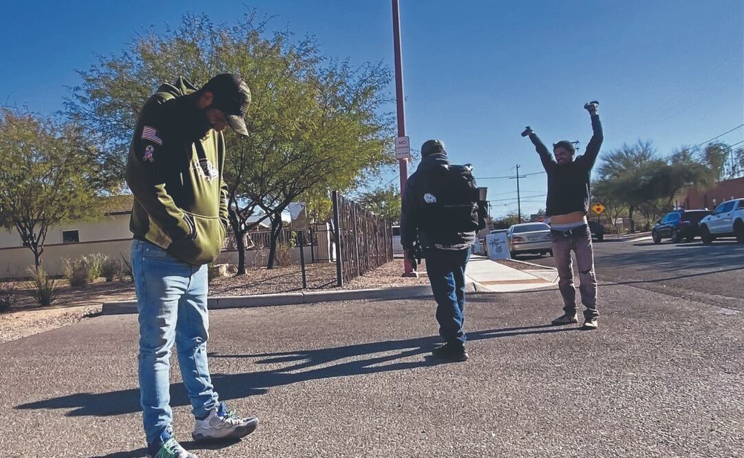 Personas en movimiento que se encuentran en Estados Unidos salen a trabajar, todavía buscan cumplir el sueño americano. FOTOS: VALENTE ROSAS. EL UNIVERSAL