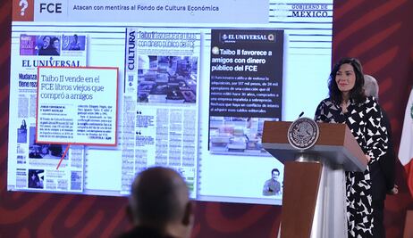 Vilchis califica la nota de EL UNIVERSAL sobre el FCE, como una nota “plagada de mentiras retorcidas”