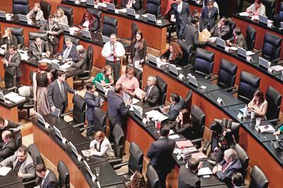 Dan primera lectura de dictamen de la Guardia Nacional en Senado