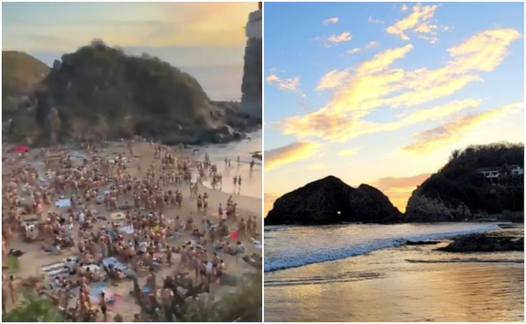 Cientos de turistas de todo el mundo se dieron cita en la costa de Oaxaca para recibir el Año Nuevo. Fotos: Especial