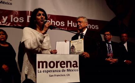 Recibe AMLO reconocimiento en San Francisco