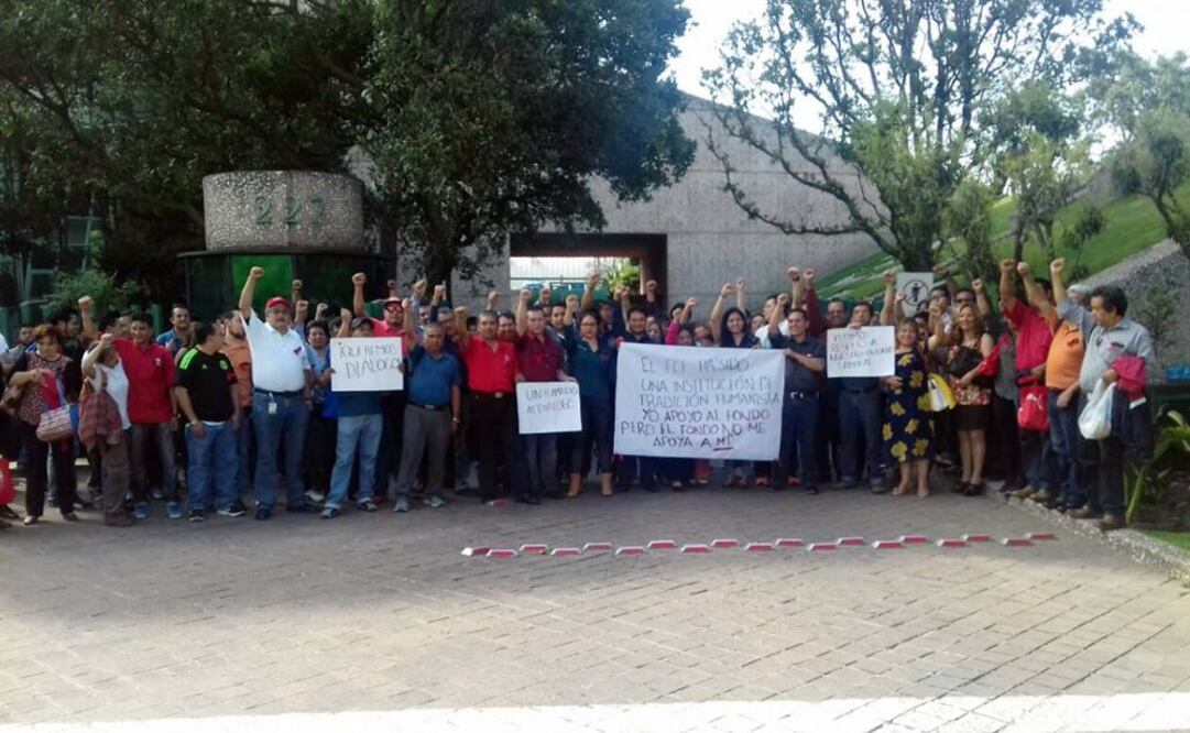 Los inconformes exigen que se cumplan las liquidaciones al 50%, entre otras peticiones. (FOTO: Yanet Aguilar / EL UNIVERSAL)