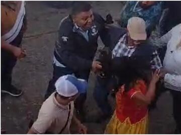 Edil de San Pedro Ixtlahuaca, Oaxaca, golpea brutalmente a mujer indígena; se separa del cargo