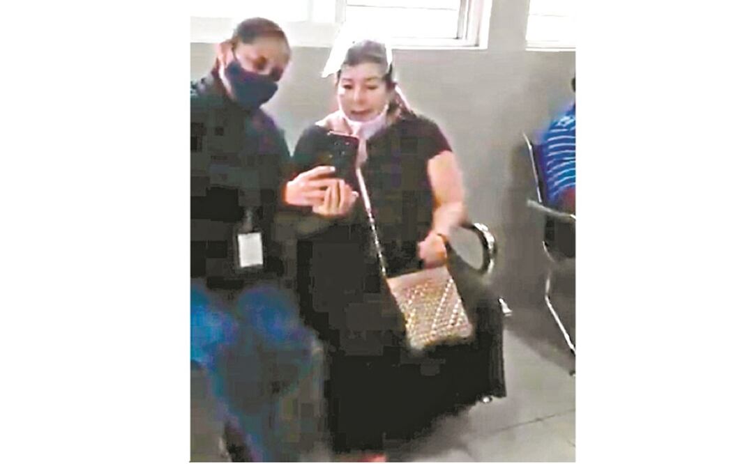 El video fue grabado aparentemente en la sala del ISSSTE, donde se puede escuchar a Margarita. Foto: CORTESÍA