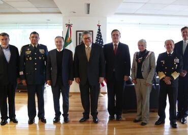 México y EU acuerdan programa para reducir tráfico de armas y drogas