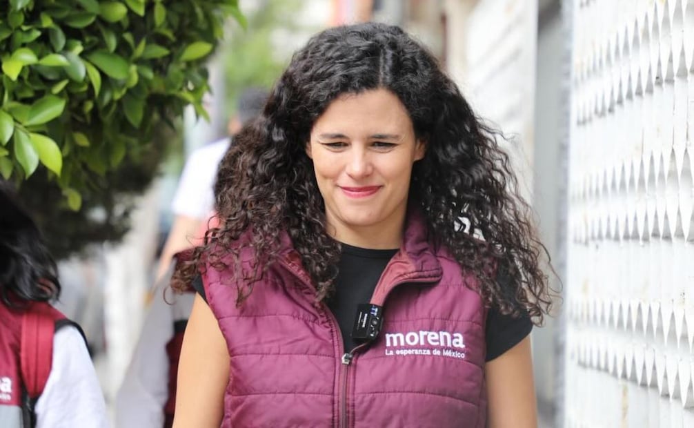Luisa María Alcalde Luján, presidenta nacional de Morena. Foto: Especial