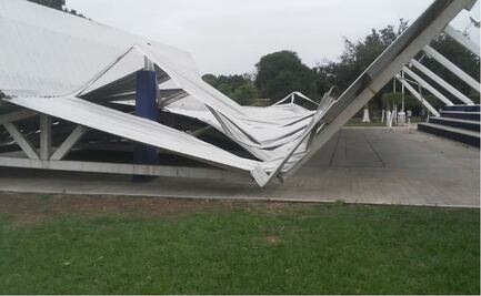 Vientos del Frente Frío 41 causan daños en Oaxaca; suspenden clases en el Istmo 