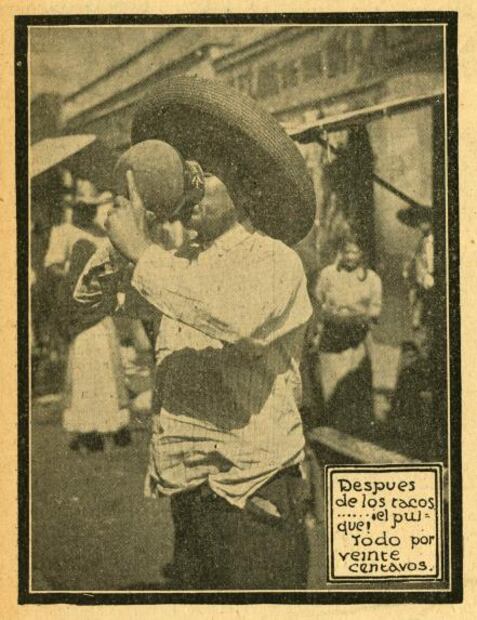 Comer y beber gratis en la ciudad… en 1920