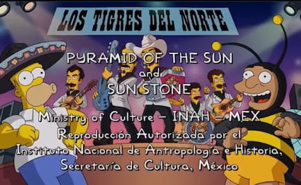 ¿Por qué Los Simpson pidieron permiso al INAH para animar la Pirámide del Sol? Esto se sabe
