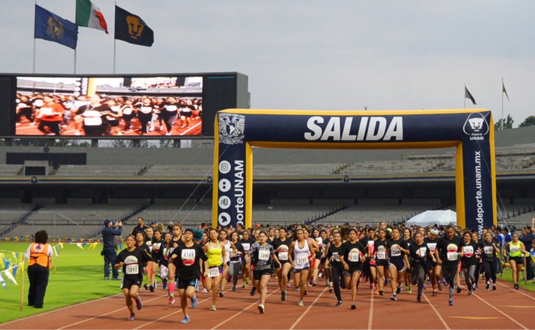 Despeja tu mente y ejercítate en las impresionantes canchas de Ciudad Universitaria. Foto: Gaceta UNAM