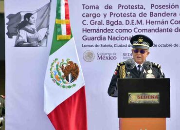 ¿Quién es Hernán Cortés Hernández, primer general activo en ser Comandante Interino de la Guardia Nacional?