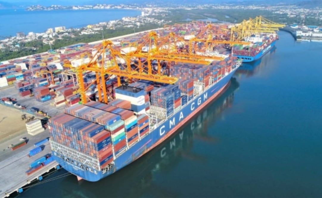 Semarnat frena proyecto para ampliar el Puerto de Manzanillo (19/01/2026). Foto: Gobierno de Colima