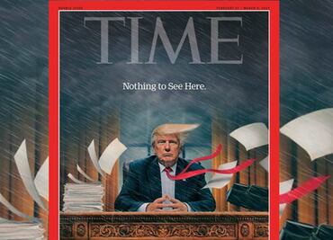 Revista Time alerta sobre una tormenta en la Casa Blanca