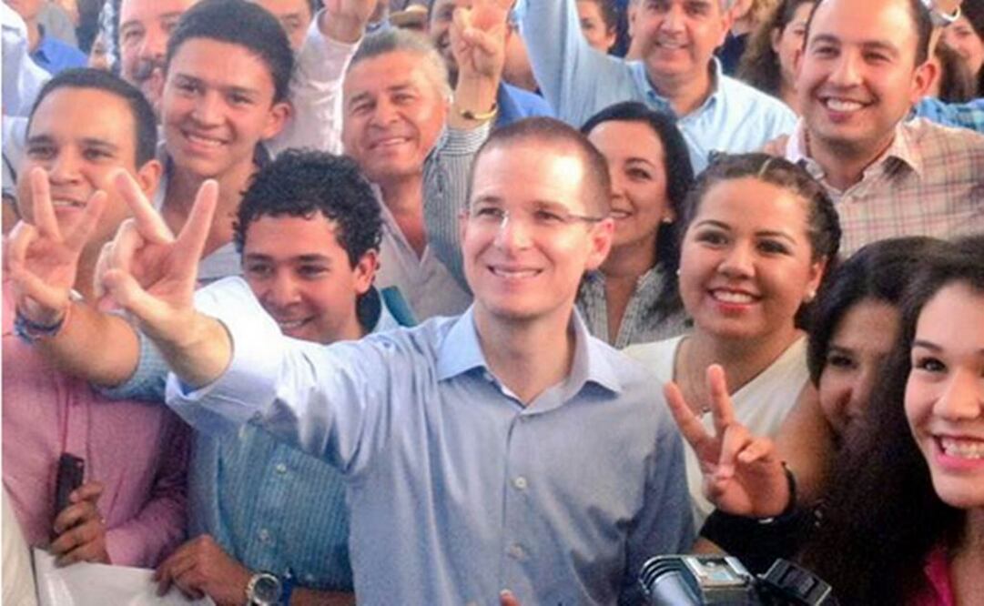 El aspirante panista se reunió con liderazgos y cuadros del PAN en Michoacán./Tomada de Twitter