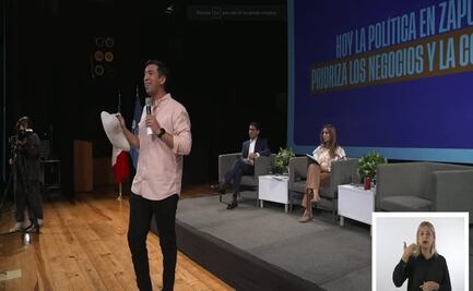 VIDEO: Le avientan un hueso a Pedro Kumamoto, candidato por el municipio de Zapopan durante foro