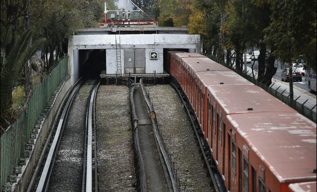 Las obras en la Línea 3 del Metro comenzarán en diciembre de 2026 y se prevé que duren un año con cierres parciales, el 10 de noviembre de 2025. Foto: Berenice Fregoso/EL UNIVERSAL