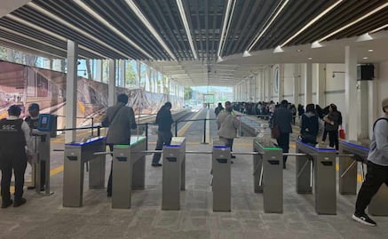 Así luce la estación Tasqueña del Tren Ligero tras su reapertura; hay traslado directo al Estadio Banorte