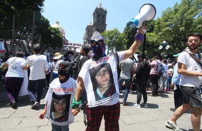 "¿Dónde están?": Marchan familiares de desaparecidos en Zacatecas, Nuevo León, Jalisco y otros estados