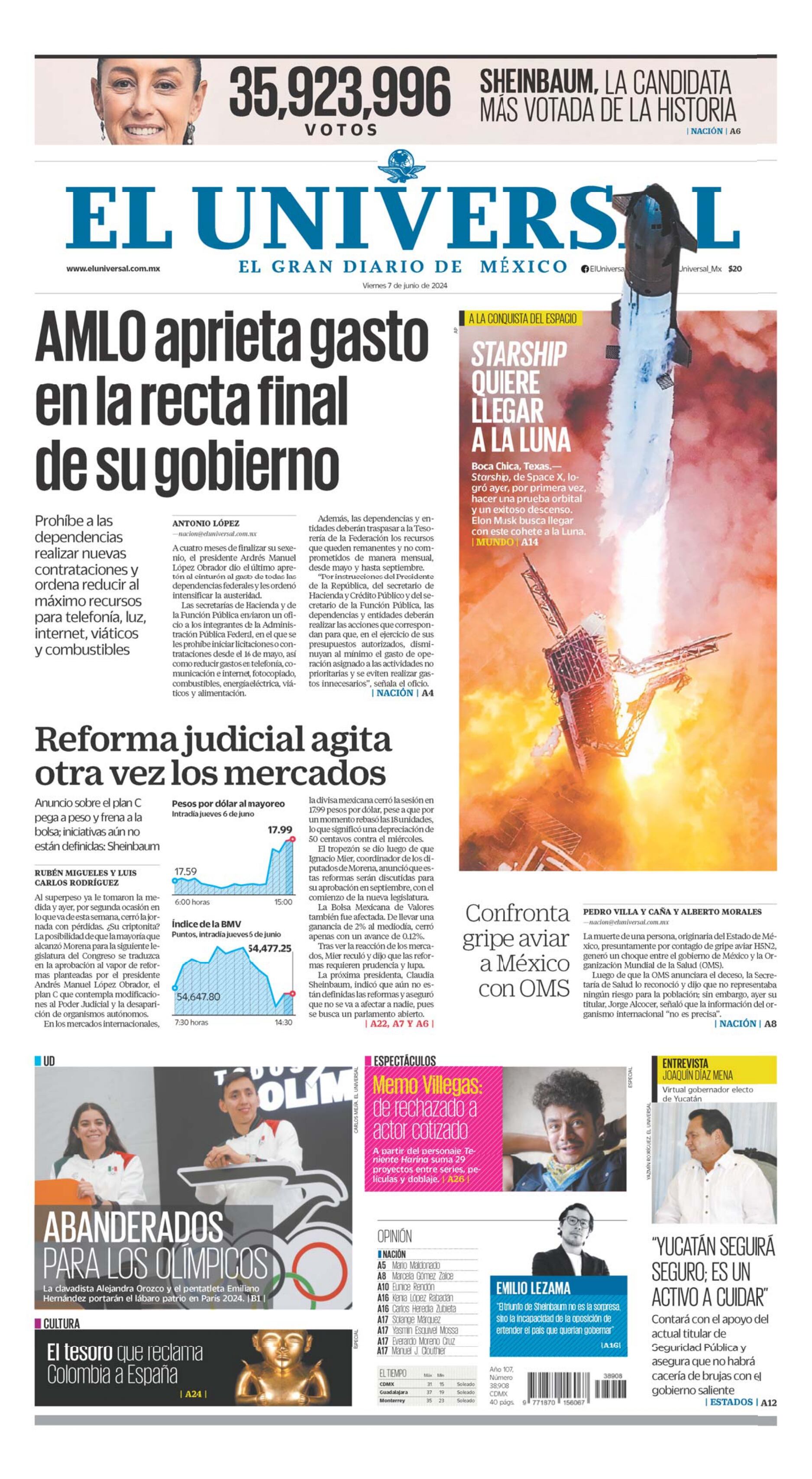 Portada impresa