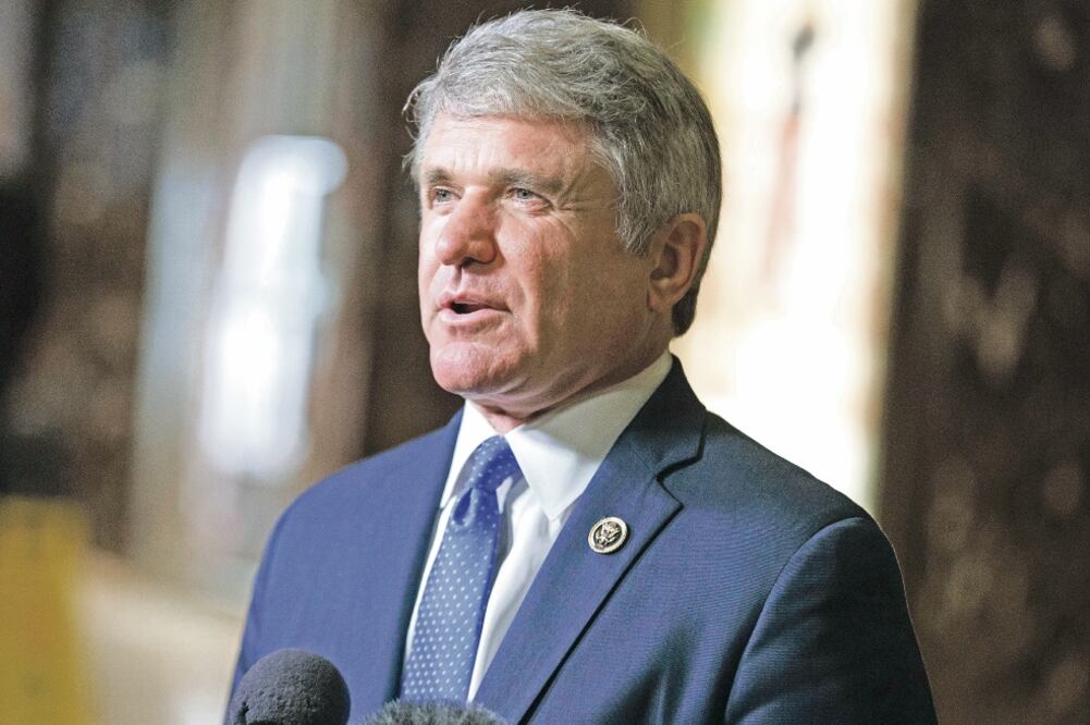 Impulsor. El republicano Michael McCaul, uno de los nombres que sonaba para Seguridad Nacional. (EVAN VUCCI. AP)