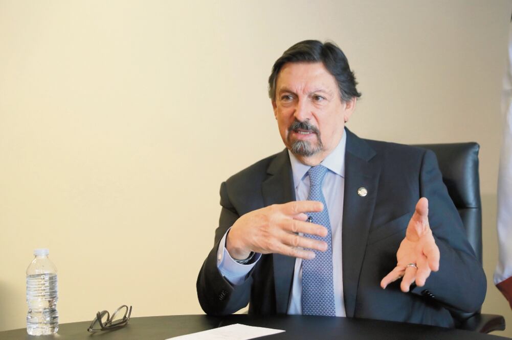 Napoleón Gómez Urrutia Senador de Morena / IVÁN STEPHENS. EL UNIVERSAL