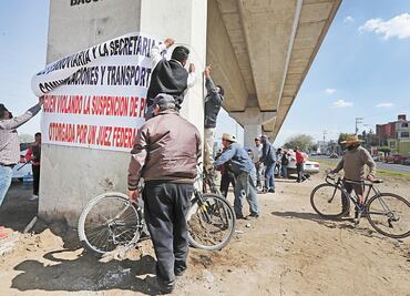 Bloqueo al Tren Interurbano acumula dos días