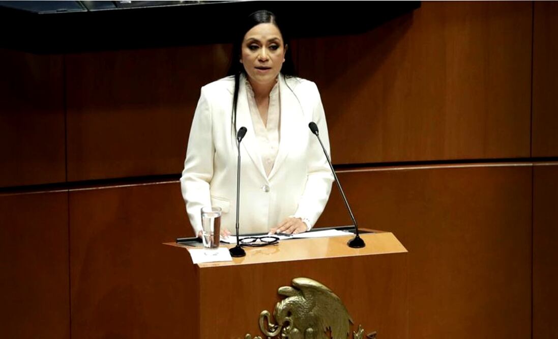 Montiel destacó que en 2022 se logró que en todas las comunidades del país las personas adultas mayores tengan acceso al beneficio de la Pensión Universal. Foto: Diego Simón Sánchez