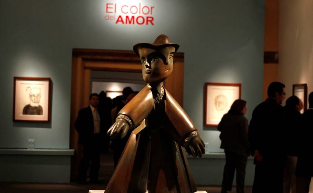 El Museo José Luis Cuevas expone 170 dibujos, nueve esculturas y otros grabados y pinturas del artista que le da nombre con motivo de las celebraciones por sus 85 años.