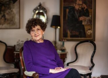 Margo Glantz, tranquila por la salud de Sergio Pitol