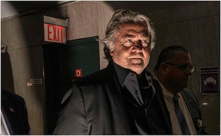 Fiscalía de EU pide 6 meses de cárcel para Bannon, exasesor de Trump, por desacato al Congreso