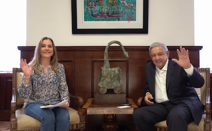AMLO y Beatriz Gutiérrez leen cuento por Día del Niño