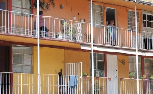 Realizan simulacro en Unidad Habitacional de Iztapalapa; solo participa el 13%