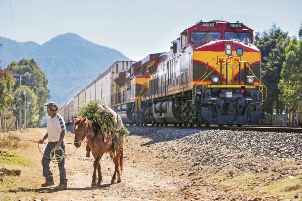 De acuerdo con los sectores automotriz y del acero, los daños por los bloqueos en las vías férreas por parte de maestros de la CNTE en Michoacán, afectarían a otras industrias (ALAN ORTEGA. REUTERS)