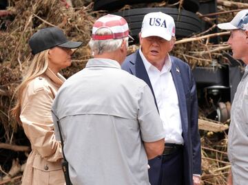 Trump visita Texas a una semana de las inundaciones; catástrofe dejó al menos 120 muertos