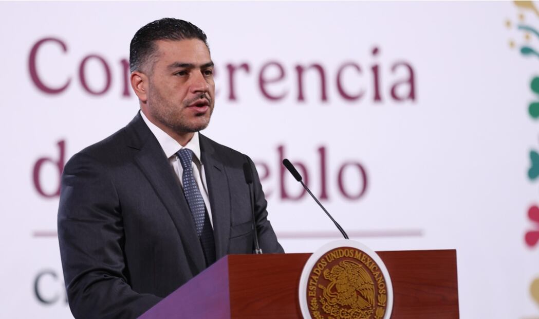 Omar García Harfuch, titular de la Secretaría de Seguridad y Protección Ciudadana (SSPC), aseguró que en Sinaloa “se puede observar una contención en la escalada de los homicidios”, ante la violencia en el estado. Foto: Diego Simón Sánchez/EL UNIVERSAL