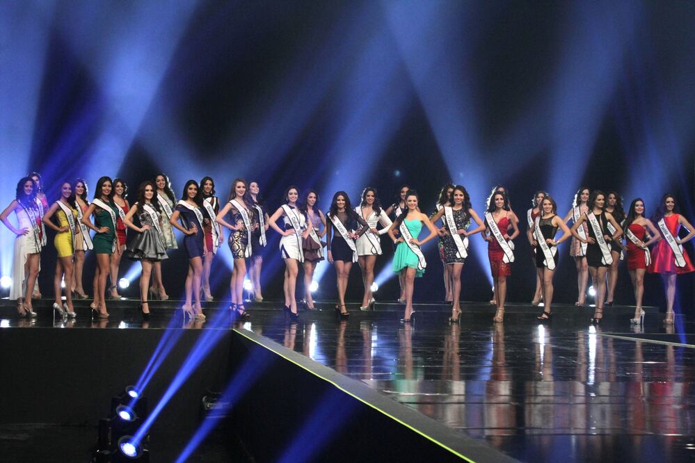 Presentación de las participantes de Nuestra Belleza México 2016 en Televisa San Ángel (CARLOS MEJIA/EL UNIVERSAL)