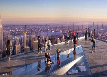 Nueva York estrenará mirador de vértigo en un rascacielos