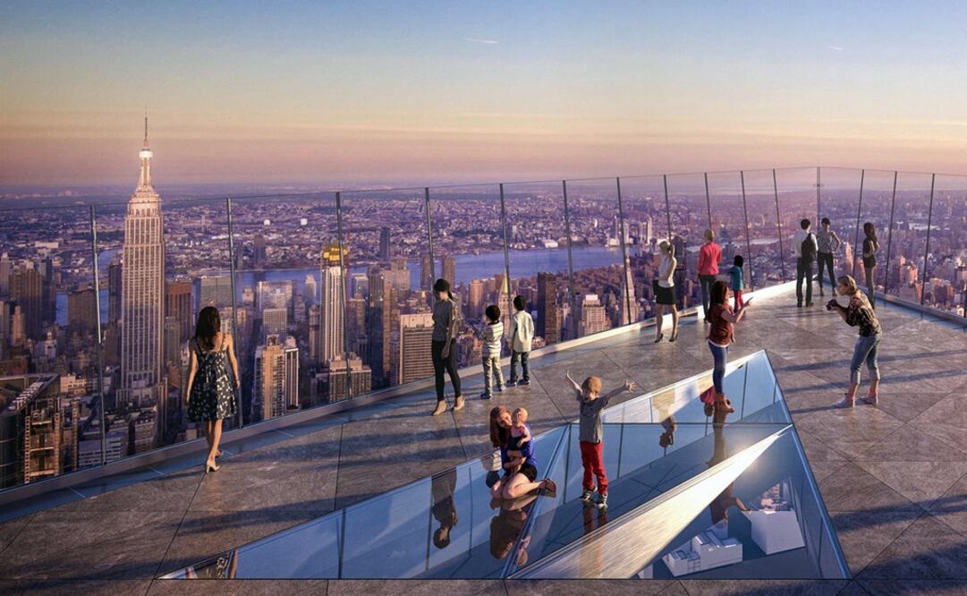 El mirador Edge estará a 100 pisos de altura / Foto: Hudson Yards