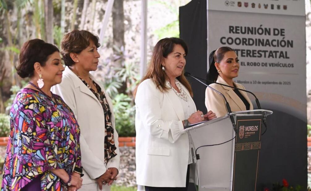 Gobernadoras comparten baja de delitos (10/09/2025). Foto: Especial