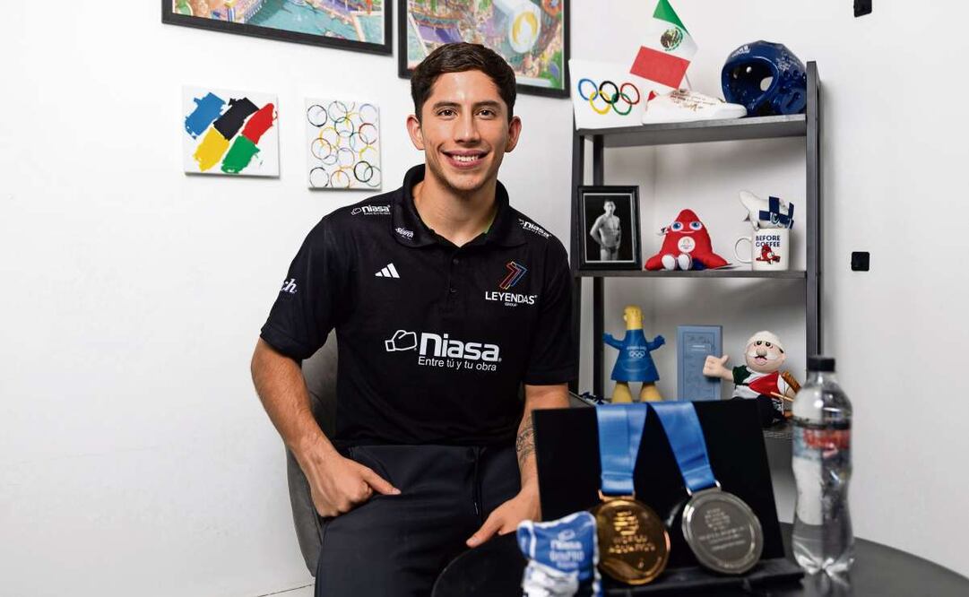 El multimedallista olímpico Michael Phelps ha sido uno de sus grandes referentes. Foto: Hugo Salvador / EL UNIVERSAL