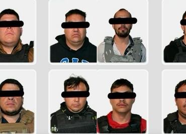 Detienen a 8 presuntos delincuentes tras doble ejecución en Tula, Hidalgo; les aseguran droga y armas de alto poder