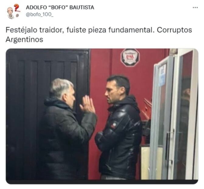 Bofo Bautista revienta al Tata Martino y a los argentinos por ganar la Copa del Mundo