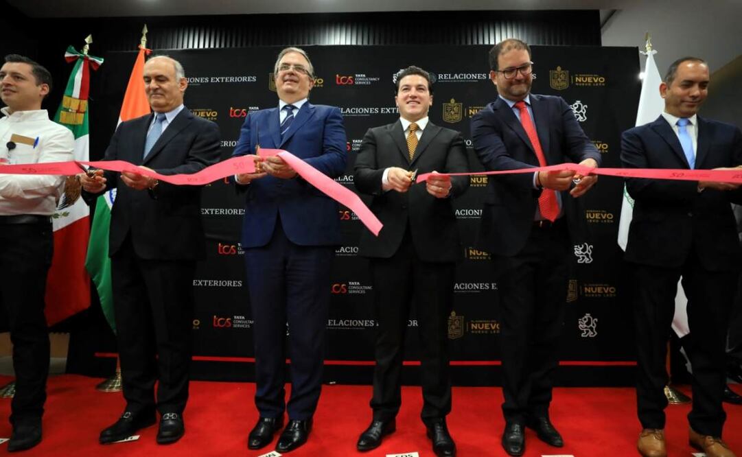 Samuel García encabeza inauguración de Tata Consultancy Services. Foto: Gobierno de Nuevo León