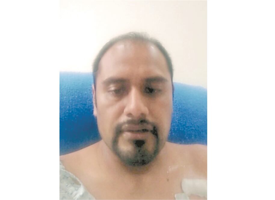 El enfermero Bernabé cuenta que necesita volver a trabajar, pues debe mantener a su familia. Foto: ESPECIAL